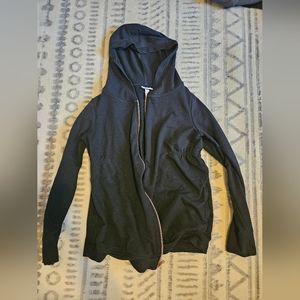 Maternity zip-up hooodie